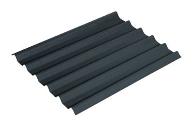 Vente tôles ondulées - Tôle acier ondulée noire
