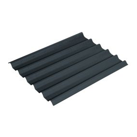 Tôle ondulée Easyfix noire 0,81 x 1m