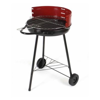 TOM - Barbecue acier Corsica sur pieds rond 40cm