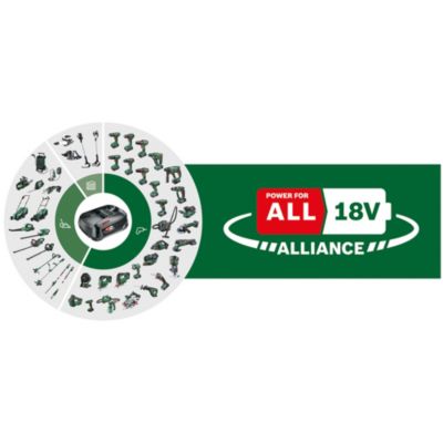 Tondeuse à gazon électrique sans fil avec batterie Bosch Rotak 18V2-38 75mm