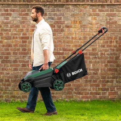 Tondeuse à gazon électrique sans fil avec batterie Bosch Rotak 18V2-38 75mm