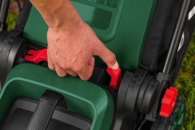 Tondeuse à gazon électrique sans fil avec batterie Bosch Rotak 18V2-38 75mm