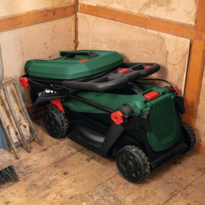 Tondeuse à gazon électrique sans fil sur batterie Bosch Rotak 18V-32 65mm 1x4Ah