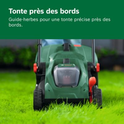 Tondeuse à gazon électrique sans fil sur batterie Bosch Rotak 18V-32 65mm 1x4Ah