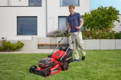 Tondeuse à gazon sans fil sur batterie Einhell GC-CM 36/46 S Li BL 46cm - 2x4,0Ah