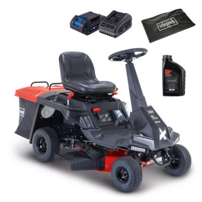 Tondeuse autoportée MR235-61 Scheppach - 224 cm3 -6 CV- largeur de coupe 61 cm - batterie 2Ah + chargeur + huile inclus