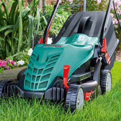 Bosch rotak 1400w outlet 37cm rotary lawn mower