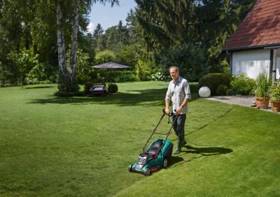 Bosch rotak 400er discount rotary lawnmower 1700w 40cm