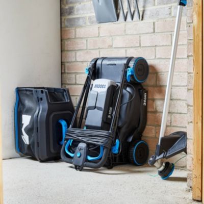 Tondeuse filaire 1300 W - largeur de coupe 34 cm - hauteur de coupe 20 à 70 mm - bac 35 L - Mac Allister MLM1334