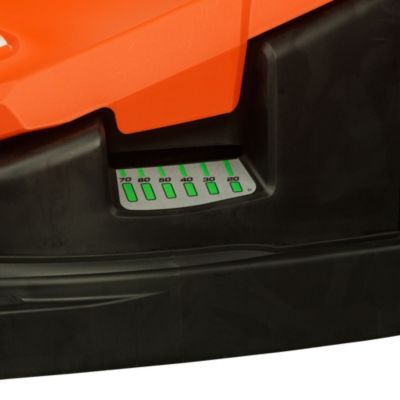 Tondeuse filaire 1600 W - largeur de coupe 38 cm - hauteur de coupe 20 à 70 mm - bac 45 L - Black+Decker BEMW471BH-QS