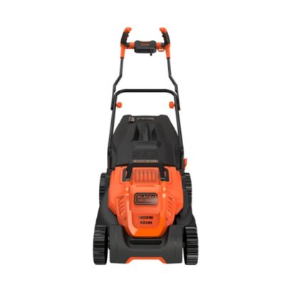 Tondeuse filaire 1800 W - largeur de coupe 42 cm - hauteur de coupe 20 à 70 mm - bac 50 L - Black+Decker BEMW481BH-QS