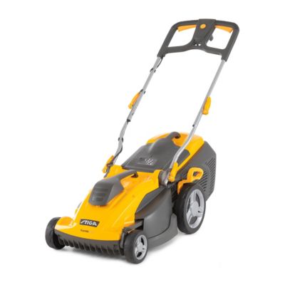 Tondeuse filaire 1800W - largeur de coupe 42 cm - hauteur de coupe 22 à 75 mm - bac 50L - Stiga Combi 44E