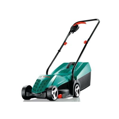 Tondeuse à gazon 1200W Larg. de coupe : 32 cm Guide Herbe Bac 31L ARM 32 Bosch