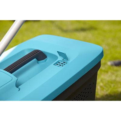 Tondeuse à gazon 40V Batterie lithium 2.6Ah Coupe 32 cm Bac 30Litres Gardena