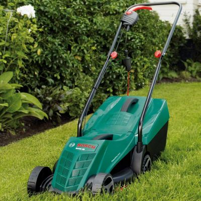 Tondeuse à Gazon BOSCH Electrique 1200W + 2ème Lame Offerte Coupe 32cm Jardin