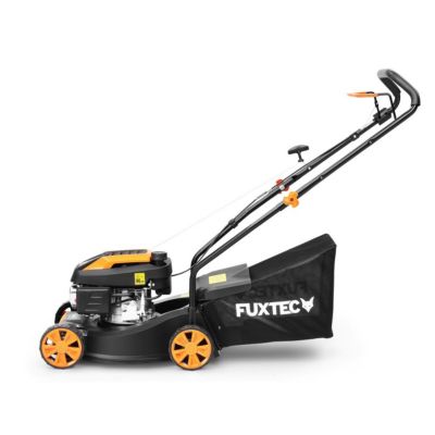 Tondeuse à gazon poussée thermique 40,6cm 80cm3 - FX-RM4180 Fuxtec - 45L