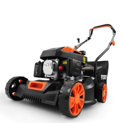 Tondeuse à gazon poussée thermique 40,6cm 80cm3 - FX-RM4180 Fuxtec - 45L