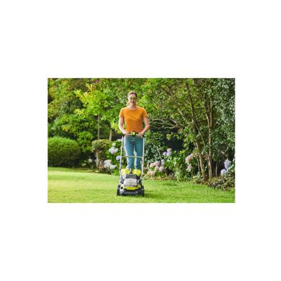 Tondeuse poussée RYOBI 18V One+ - 1 Batterie 4.0Ah - Chargeur - RY18LM37A-140