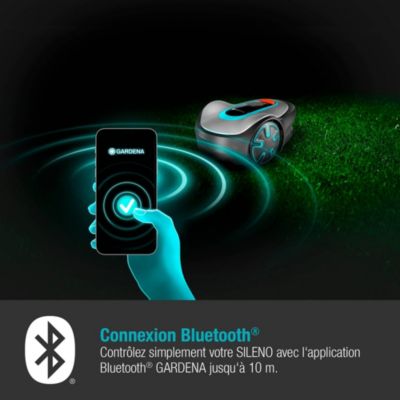 Tondeuse robot Gardena Sileno minimo 250m²