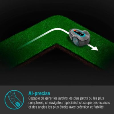 Tondeuse robot Gardena Sileno minimo 250m²