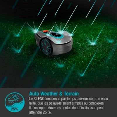 Tondeuse robot Gardena Sileno minimo 250m²