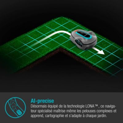 Tondeuse robot Gardena smart SILENO life 1000m²