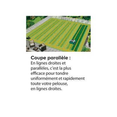 Tondeuse robot sur batterie Bosch Indego 26cm 32,4v - 3,0Ah