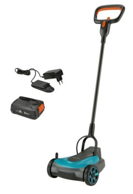 Tondeuse sans fil avec batterie 18 V - largeur de coupe 22 cm - hauteur de coupe 30 à 50 mm - Gardena HandyMower 22/18V P4A