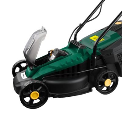 Tondeuse sans fil avec batterie 18 V - largeur de coupe 32 cm - hauteur de coupe 25 à 70 mm - bac 30 L - NMLM18-Li