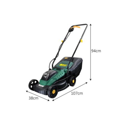 Tondeuse sans fil avec batterie 18 V - largeur de coupe 32 cm - hauteur de coupe 25 à 70 mm - bac 30 L - NMLM18-Li