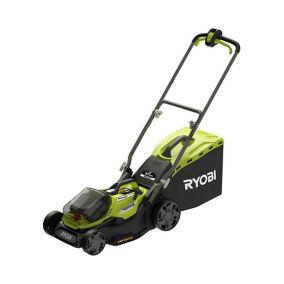 Tondeuse sans fil avec batterie 18 V - largeur de coupe 37 cm - hauteur de coupe 20 à 70 mm - bac 45 L - Ryobi RY18LMX37A-150