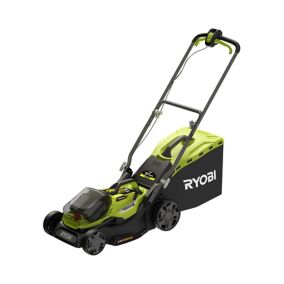 Tondeuse sans fil avec batterie 18 V - largeur de coupe 37 cm - hauteur de coupe 25 à 70 mm - bac 45 L - Ryobi RY18LMH37A-250