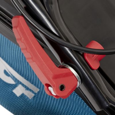 Tondeuse sans fil avec batterie 18 V - largeur de coupe 46 cm - hauteur de coupe 25 à 75 mm - bac 50 L - Erbauer ELM18-Li