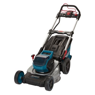 Tondeuse sans fil avec batterie 18 V - largeur de coupe 46 cm - hauteur de coupe 25 à 75 mm - bac 50 L - Erbauer ELM36SP-Li