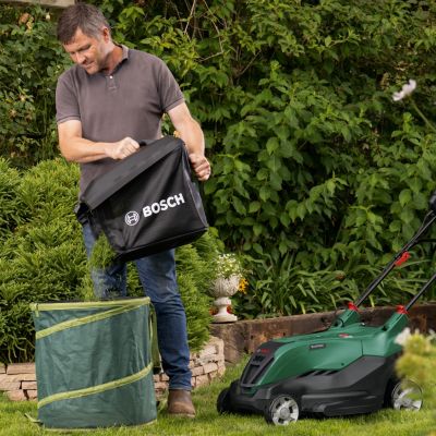 Tondeuse sans fil avec batterie 36 V - largeur de coupe 40 cm - hauteur de coupe 25 à 80 mm - bac 50 L - Bosch AdvancedRotak 36V-40-650