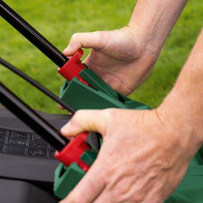 Tondeuse sans fil avec batterie 36 V - largeur de coupe 40 cm - hauteur de coupe 25 à 80 mm - bac 50 L - Bosch AdvancedRotak 36V-40-650
