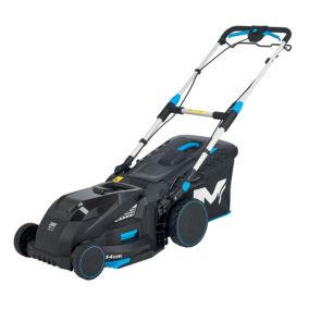 Tondeuse sans fil avec batterie 36 V - largeur de coupe 44 cm - hauteur de coupe 25 à 75 mm - bac 50 L - Mac Allister MCT1004LWM