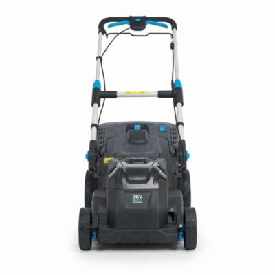 Tondeuse sans fil avec batterie 36 V - largeur de coupe 44 cm - hauteur de coupe 25 à 75 mm - bac 50 L - Mac Allister MCT1004LWM
