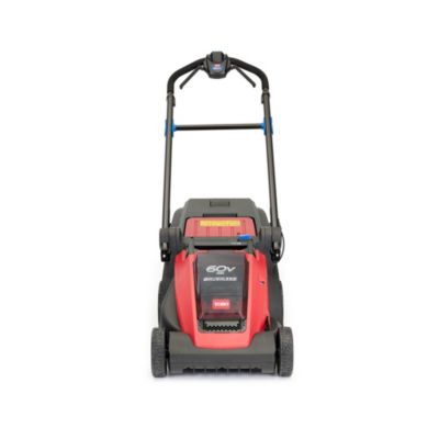 Tondeuse sans fil avec batterie 60 V - largeur de coupe 43 cm - hauteur de coupe 19 à 70 mm - bac 50 L - Toro eMulticycler® eL43PST-21843