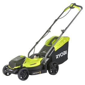 Tondeuse sans fil sans batterie 18 V - largeur de coupe 33 cm - hauteur de coupe 25 à 65 mm - bac 35 L - Ryobi OLM1833B