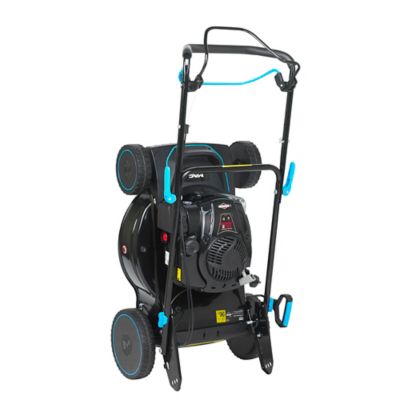 Tondeuse thermique 140 cm³ - largeur de coupe 46 cm - hauteur de coupe 25 à 75 mm - bac 60 L Mac Allister MLMP550SP46-M&S