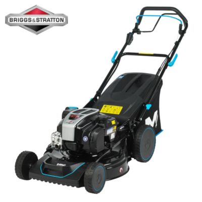 Tondeuse thermique 163 cm³ - largeur de coupe 51 cm - hauteur de coupe 25 à 75 mm - bac 60 L Mac Allister MLMP675iSSP51-M&S-2