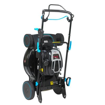 Tondeuse thermique 163 cm³ - largeur de coupe 51 cm - hauteur de coupe 25 à 75 mm - bac 60 L Mac Allister MLMP675SP51-M&S