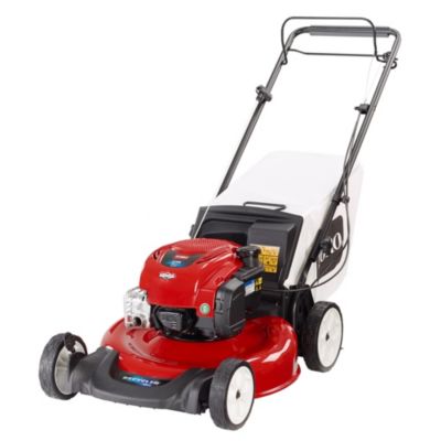 Tondeuse thermique 163 cm³ - largeur de coupe 53 cm - hauteur de coupe 32 à 95 mm - bac 70 L Toro Recycler® S53V-21750