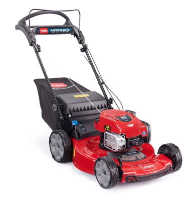 Tondeuse thermique 163 cm³ - largeur de coupe 55 cm - hauteur de coupe 25 à 102 mm - bac 63 L Toro Recycler® S55A-21771