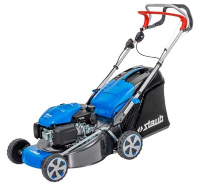 Tondeuse thermique 166 cm³ - largeur de coupe 46 cm - hauteur de coupe 28 à 75 mm - bac 70 L - Staub S 500 TKE CONFORT PLUS