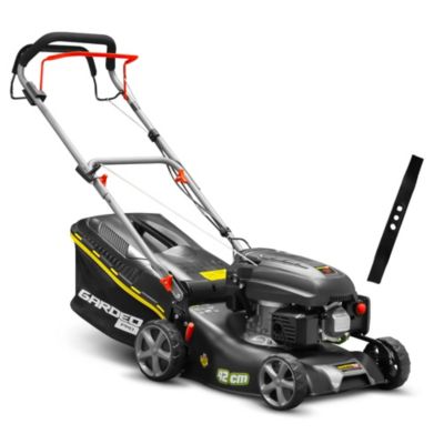 Tondeuse thermique autotractée 144.3cc - 42cm livrée avec 2 lames + mulching - Gardeo Pro