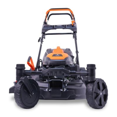 Tondeuse thermique autotractée 51cm 170cm3 - FUXTEC FX-RM5170agile - Roues Pivotantes 60L Easy Clean Mulching