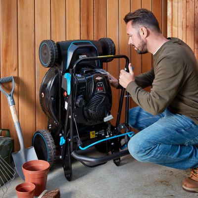 Tondeuse thermique autotractée 140 cm³ - largeur de coupe 46 cm - bac 60 L Mac Allister MLMP550SP46-M&S