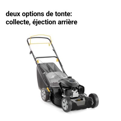 Tondeuse thermique autotractée 145 cm³ - largeur de coupe 46 cm - bac 60 L Alpina AL4 46 SH